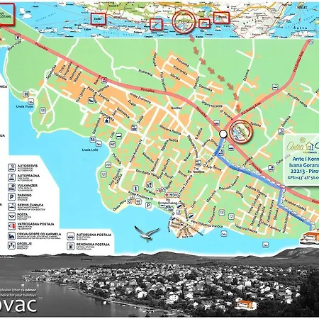 Antea & Magdalena Apartment Pirovac