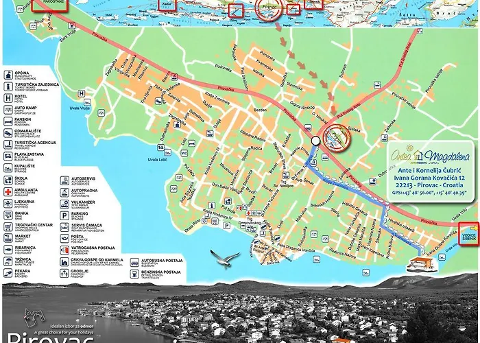 Antea & Magdalena Apartman Pirovac